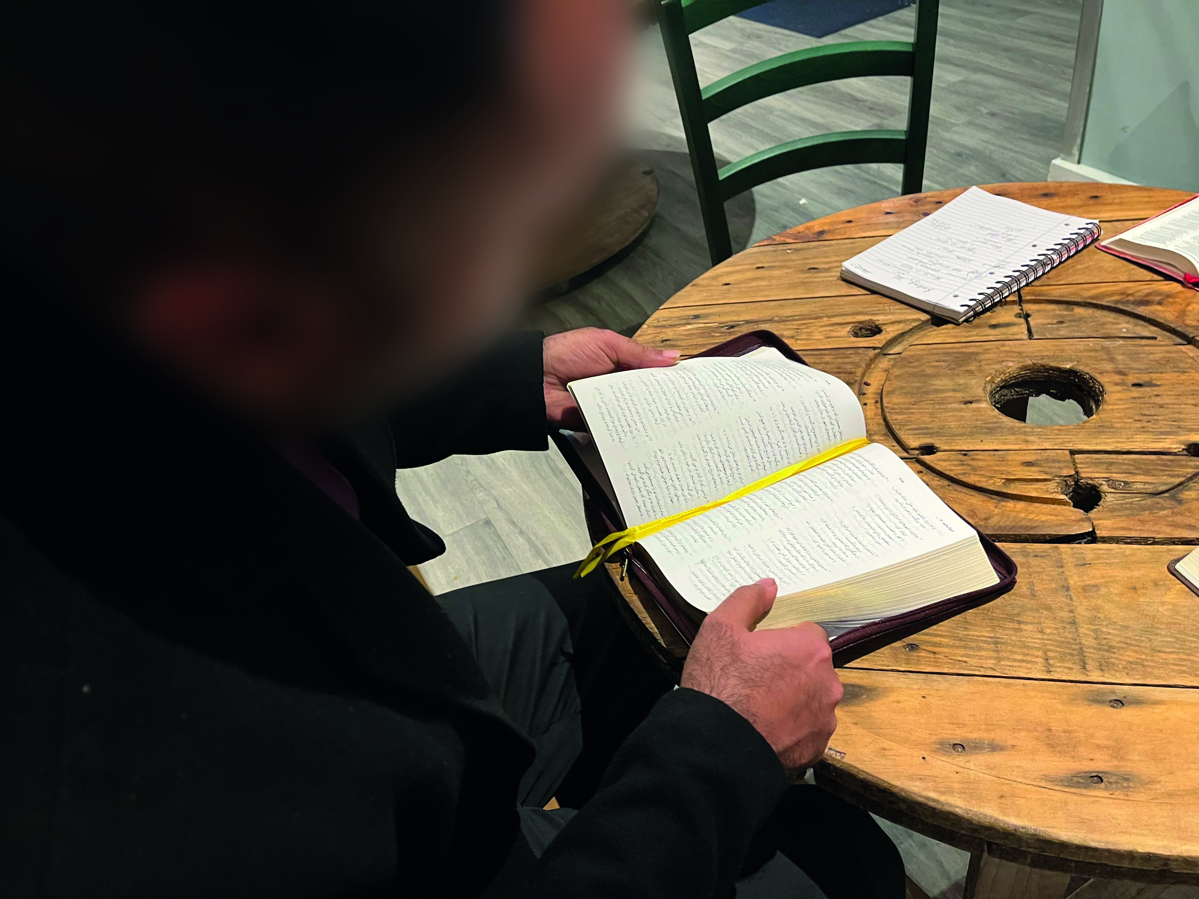 Iranians especially are pouring into British churches. Will you put the Bible in the hands of a Jesus-seeking refugee today? 