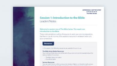 Part 1: Introducing the Bible - Bible Society