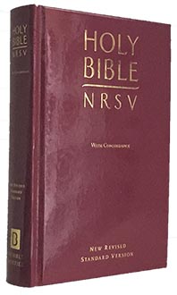 New Revised Standard Version (NRSV) Bible with Concordance - Bible ...